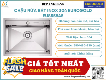 Chậu rửa bát chống xướt Eurogold EUS55848